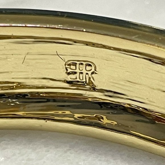 banana republic silver gold tone knot bracelet - Picture 6 of 8